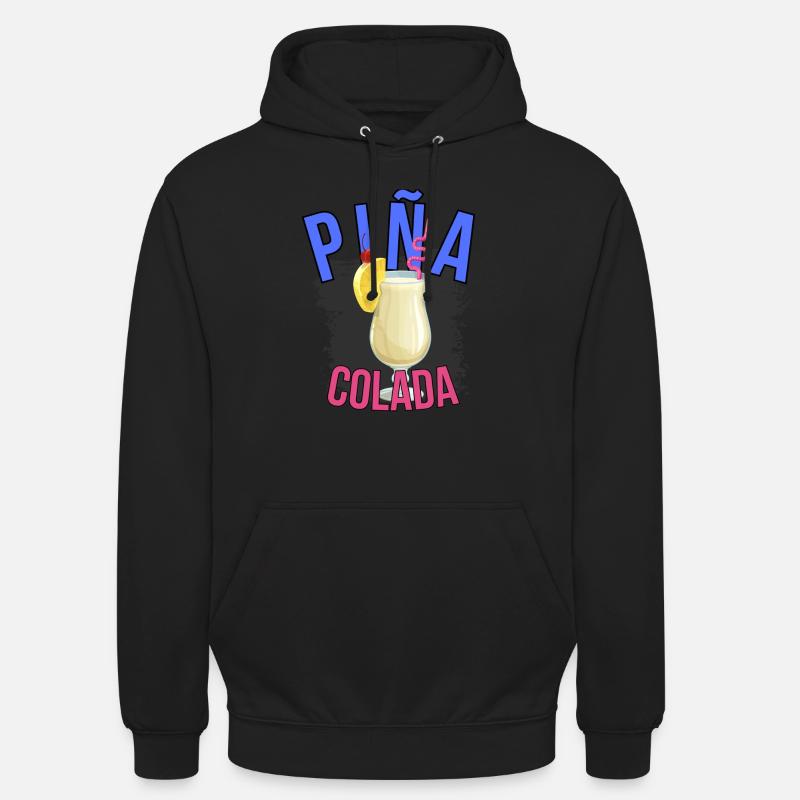 Pina Colada - Sweat-shirt à capuche unisexe - noir
