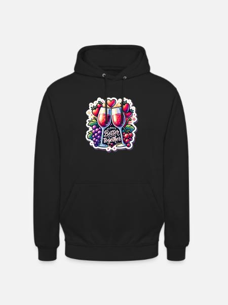 Always Better Together - Unisex Hoodie - Schwarz