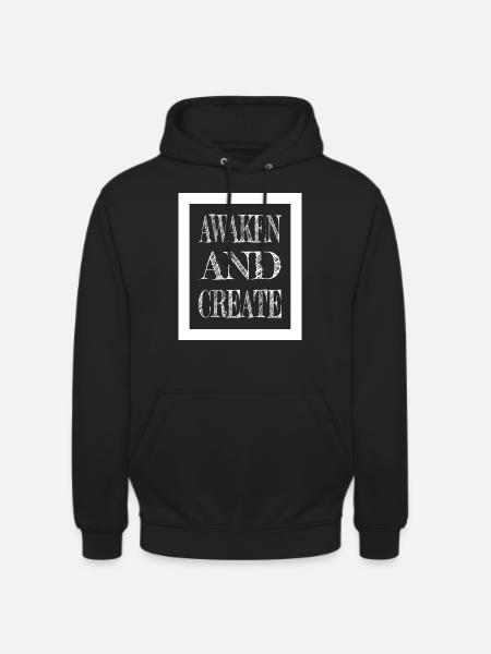 Geek Sayings Innovative Ideas - Unisex Hoodie - black