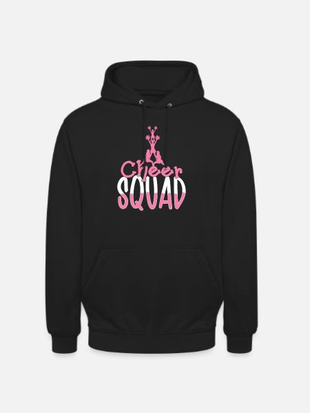 Cheer Squad Cheerleading Cheerleader - Unisex Hoodie - black