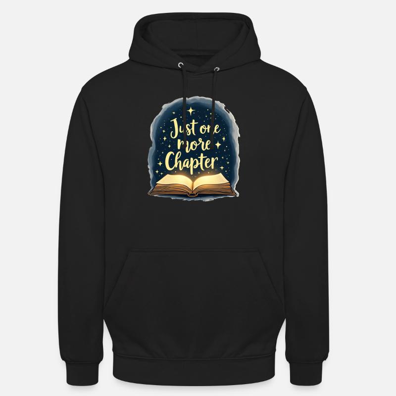 JUSTE UN CHAPITRE DE PLUS - Sweat-shirt à capuche unisexe - noir