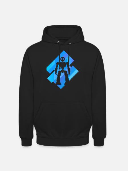Robot Technology Scifi - Unisex Hoodie - black
