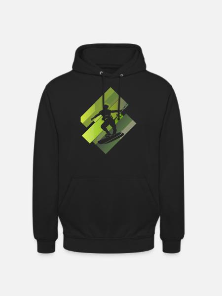 Wakeboarding Wakeboard - Unisex Hoodie - Schwarz
