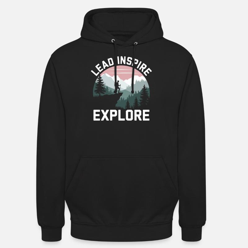 Scout Guide Scout Camping - Sweat-shirt à capuche unisexe - noir