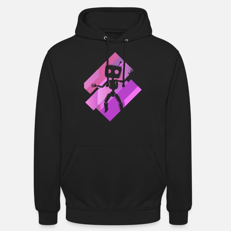 Robotik Technologie Informatik - Unisex Hoodie - Schwarz