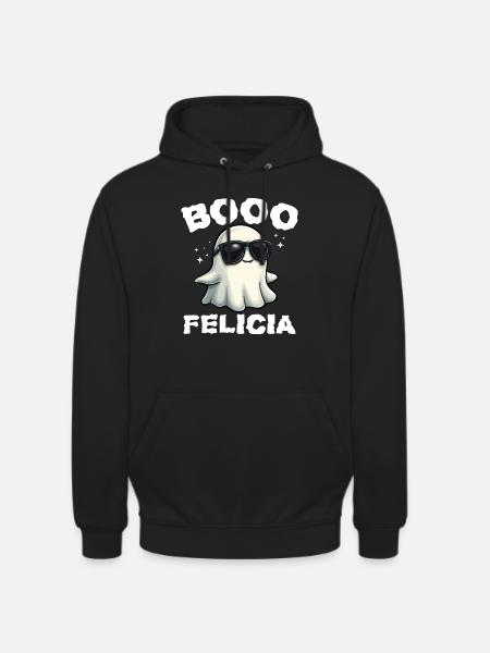 BOO FELICIA - HALLOWEEN GIFT - Unisex Hoodie - black