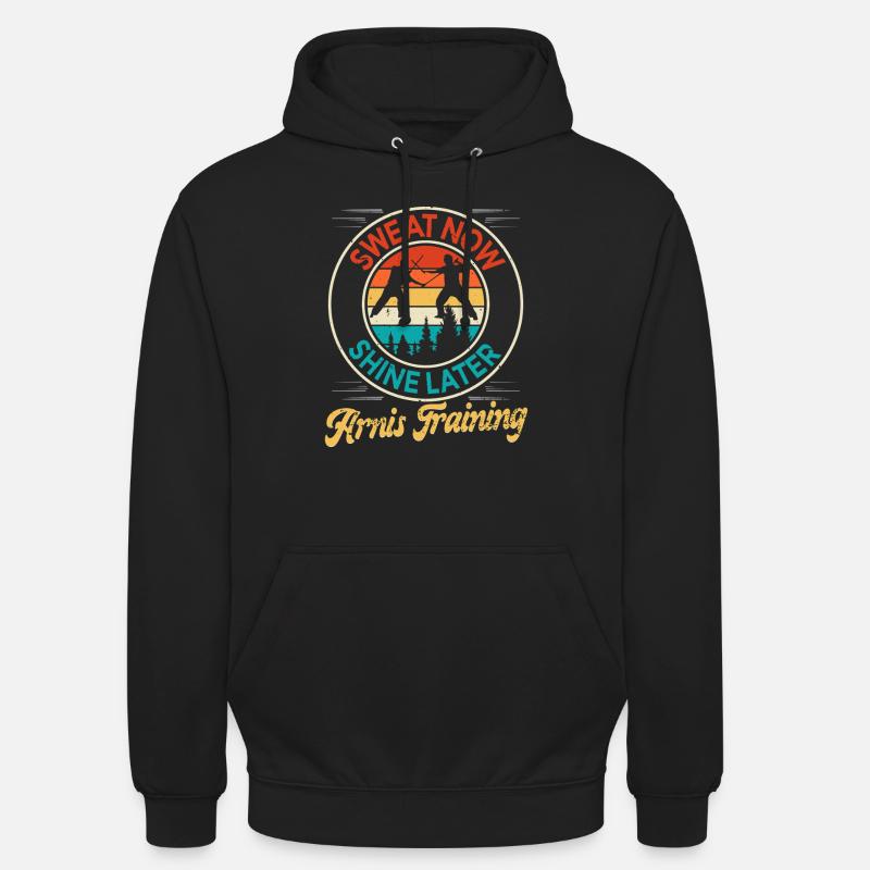 Escrima Arnis Martial Arts - Unisex Hoodie - black