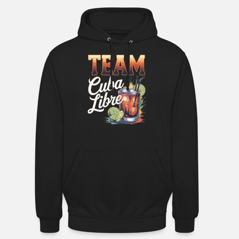 Cocktail Barkeeper Team Cuba Libre - Unisex Hoodie - Schwarz