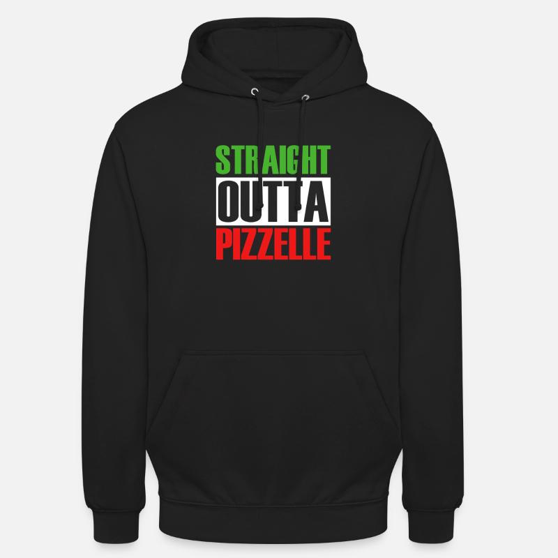 Pizzelle Waffle Biscuit - Unisex Hoodie - black