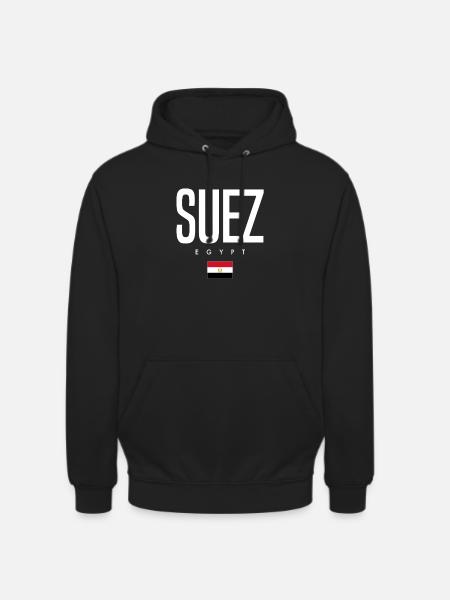 Suez Egypt - Unisex Hoodie - black