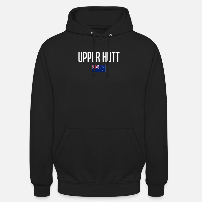 Upper Hutt Neuseeland - Unisex Hoodie - Schwarz
