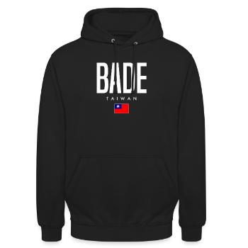 Bathing Taiwan - Unisex Hoodie - black - Front - Alina (178cm) & Michal (187cm)