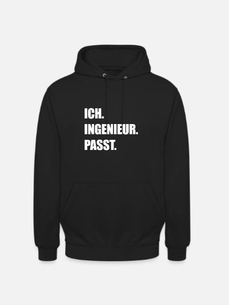 Engineer - Unisex Hoodie - black