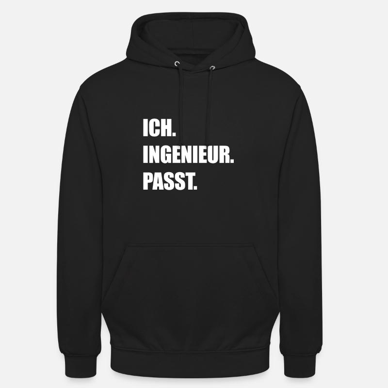 Engineer - Unisex Hoodie - black