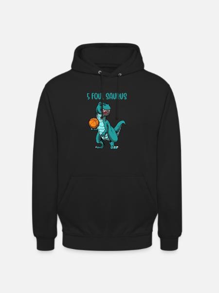 Basketteurs - Sweat-shirt à capuche unisexe - noir