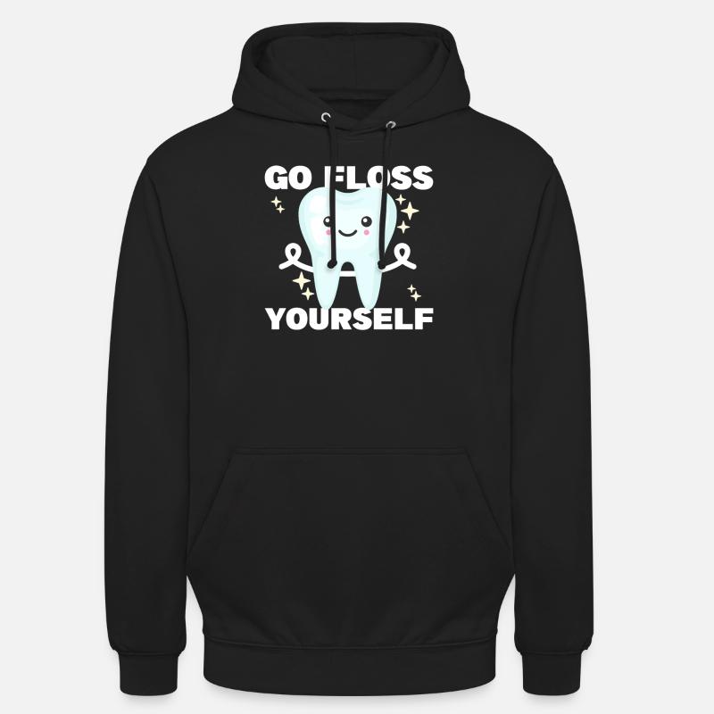 Dentiste Assistante dentiste Dentiste - Sweat-shirt à capuche unisexe - noir