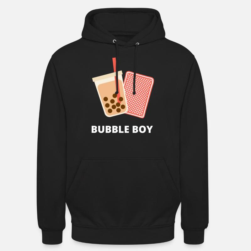 Bubble boy - Sweat-shirt à capuche unisexe - noir
