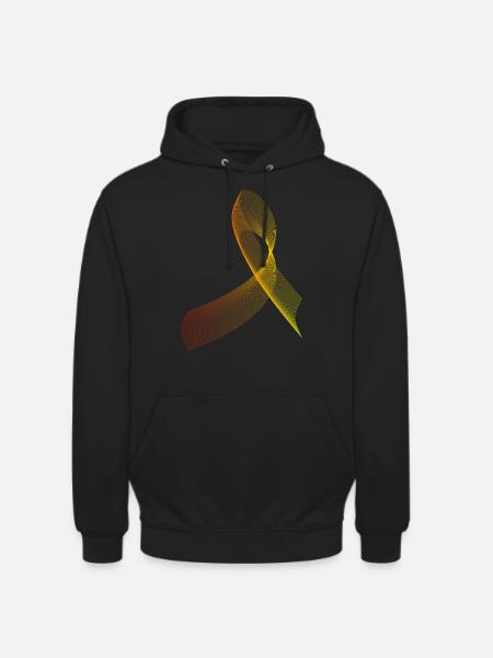 Cool, abstract and futuristic pattern - Unisex Hoodie - black