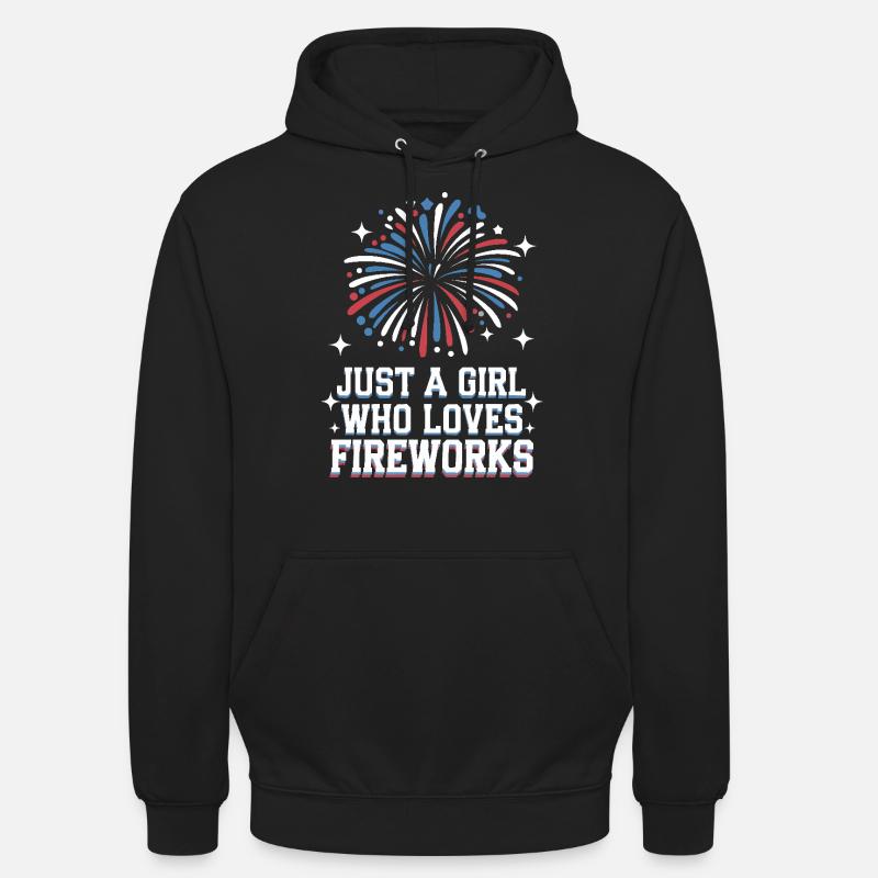 Pyrotechnics Fireworks Pyrotechnics - Unisex Hoodie - black
