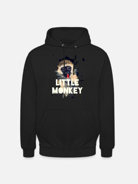 monkey - Unisex Hoodie - black