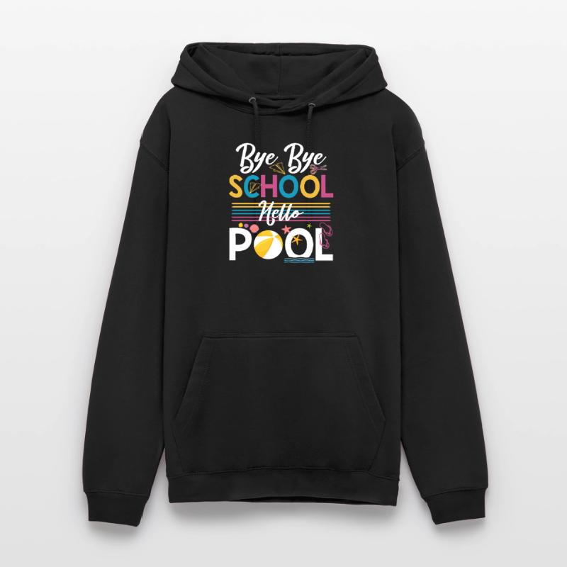 Bye Bye Schule Hello Pool Lehrer Squad Student Unisex Hoodie
