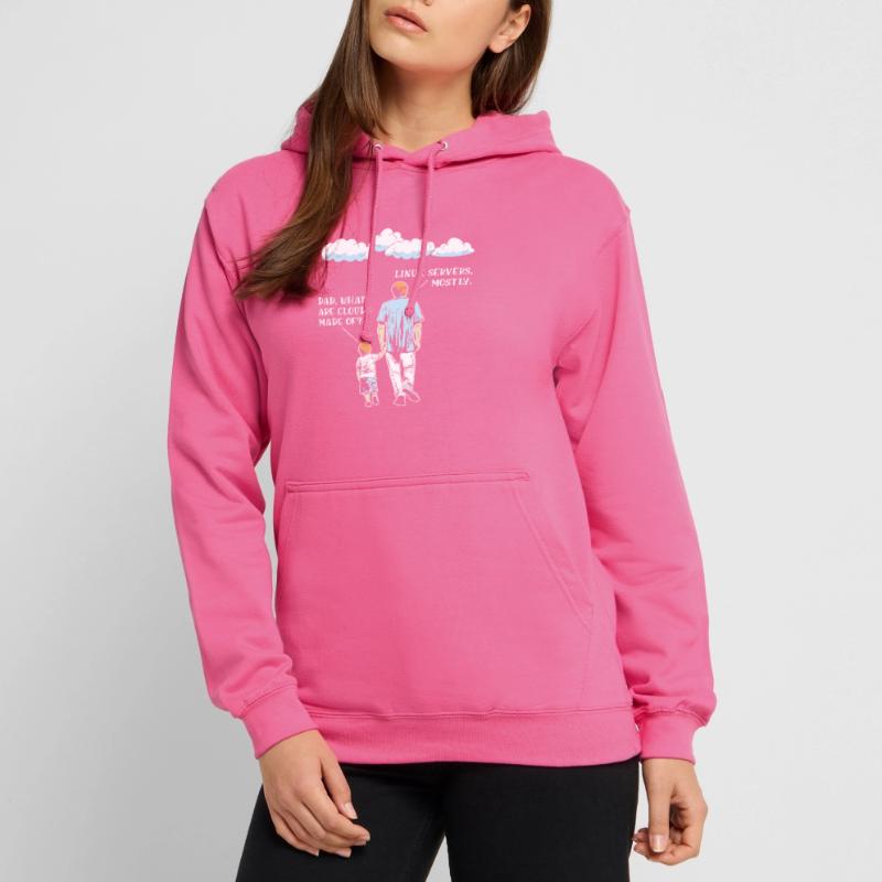 De What Clouds Coder programmeur Sweat-shirt à capuche unisexe