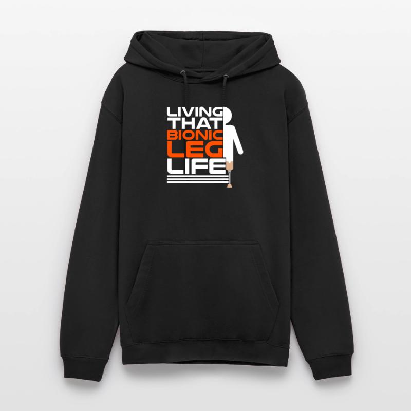 Conception de prothèses de jambe et prothèses de jambe Sweat-shirt à capuche unisexe