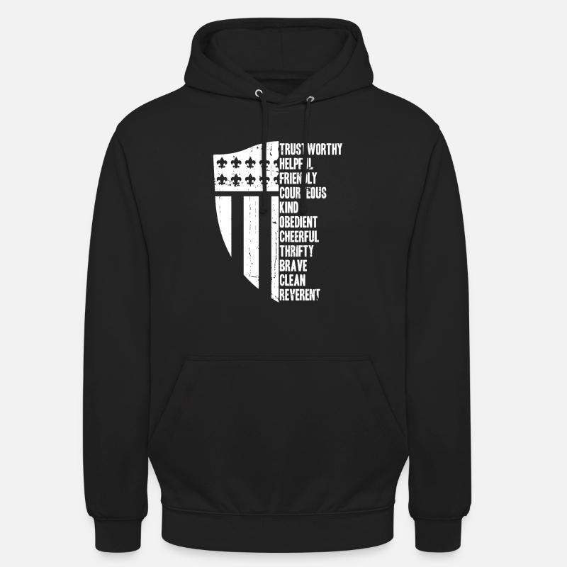 Boy Scout Cool - Sweat-shirt à capuche unisexe - noir