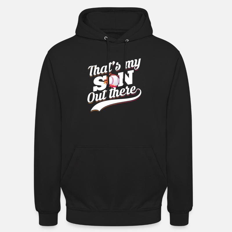 Baseball Mutter Baseball Mama - Unisex Hoodie - Schwarz