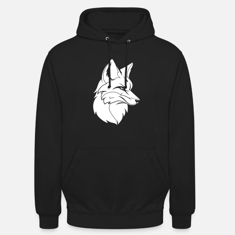 Fuchs - Unisex Hoodie - Schwarz