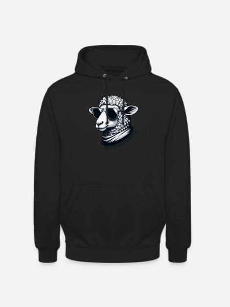 Sheep Whisperer Sheep - Unisex Hoodie - black