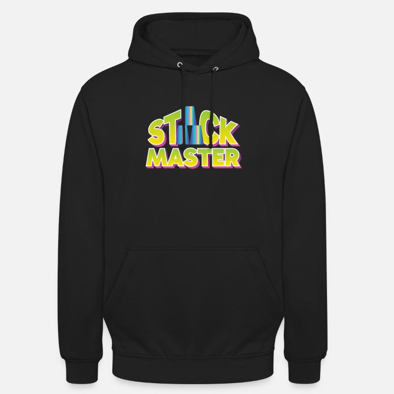 Cup Stacking Stack Master - Unisex Hoodie - black