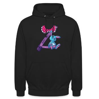 Safety First Sicherheitsgurt Sicherheit - Unisex Hoodie - Schwarz - Vorne - Alina (178cm) & Michal (187cm)