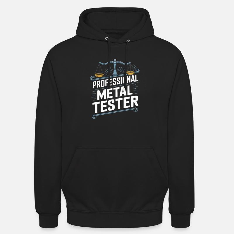 Examinateur - Sweat-shirt à capuche unisexe - noir