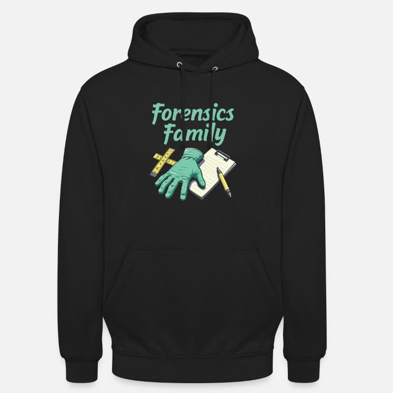 Forensic Technician Team - Unisex Hoodie - black