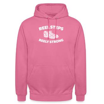 Irish Dance Irischer Tanz - Unisex Hoodie - Pink - Vorne - Alina (178cm) & Michal (187cm)