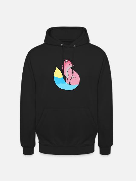 Genderflux Fuchs Genderflux Pride - Unisex Hoodie - black