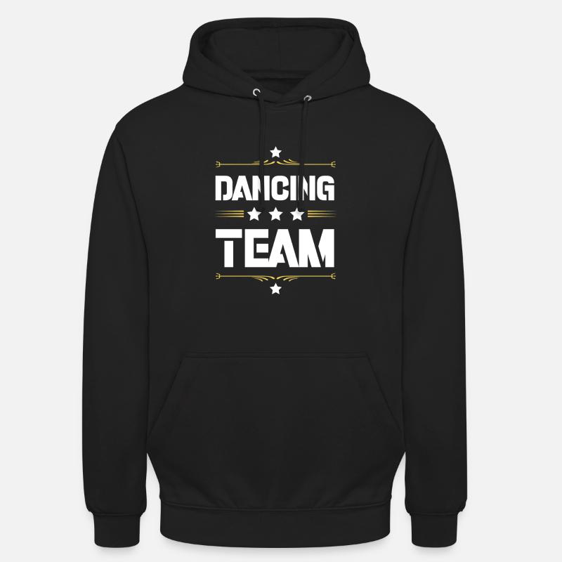 Équipe de danse - Sweat-shirt à capuche unisexe - noir