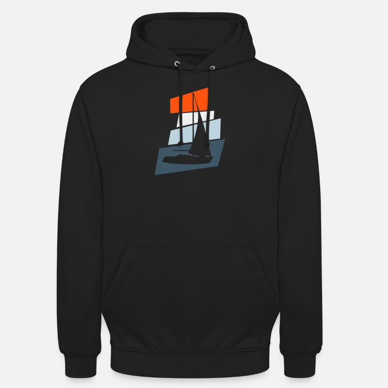 Schiff - Unisex Hoodie - Schwarz