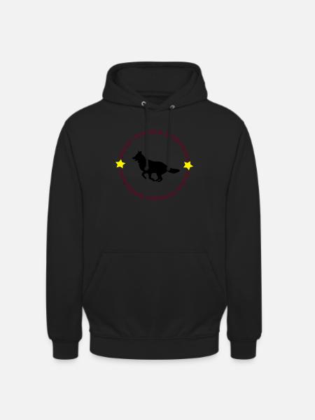 Weisser Schweizer Schäferhund - Unisex Hoodie - Schwarz