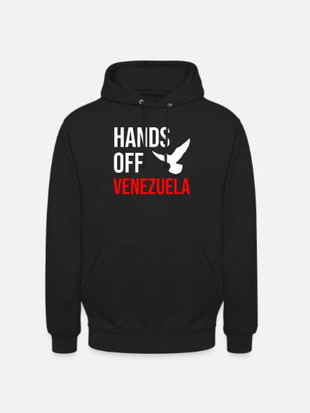 HANDS OFF VENEZUELA - Unisex Hoodie - black