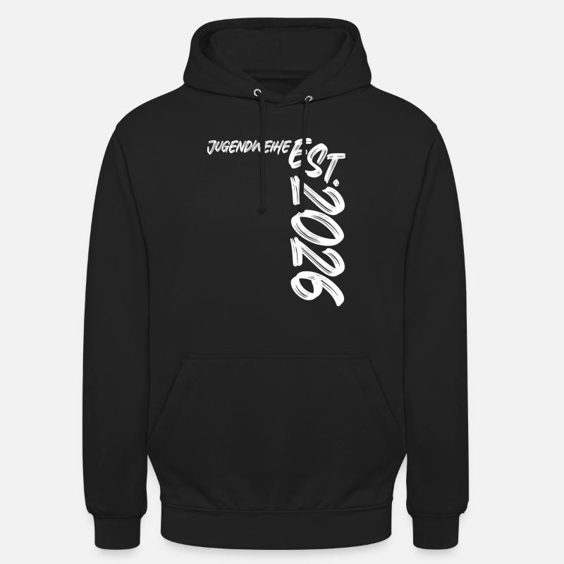 Jugendweihe Est. 2026 - Sweat-shirt à capuche unisexe - noir