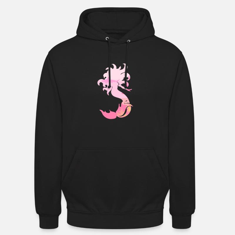 Sirène sirène sirène conte de fées - Sweat-shirt à capuche unisexe - noir
