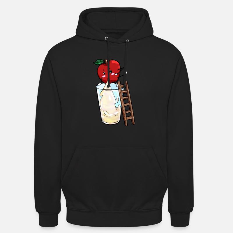 Apfel sabbert Apfelsaft - Unisex Hoodie - Schwarz