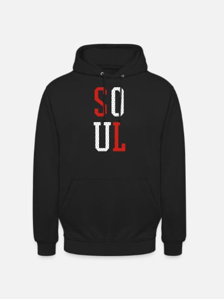 Soul Mate - Partnerlook 1 - Unisex Hoodie - Schwarz
