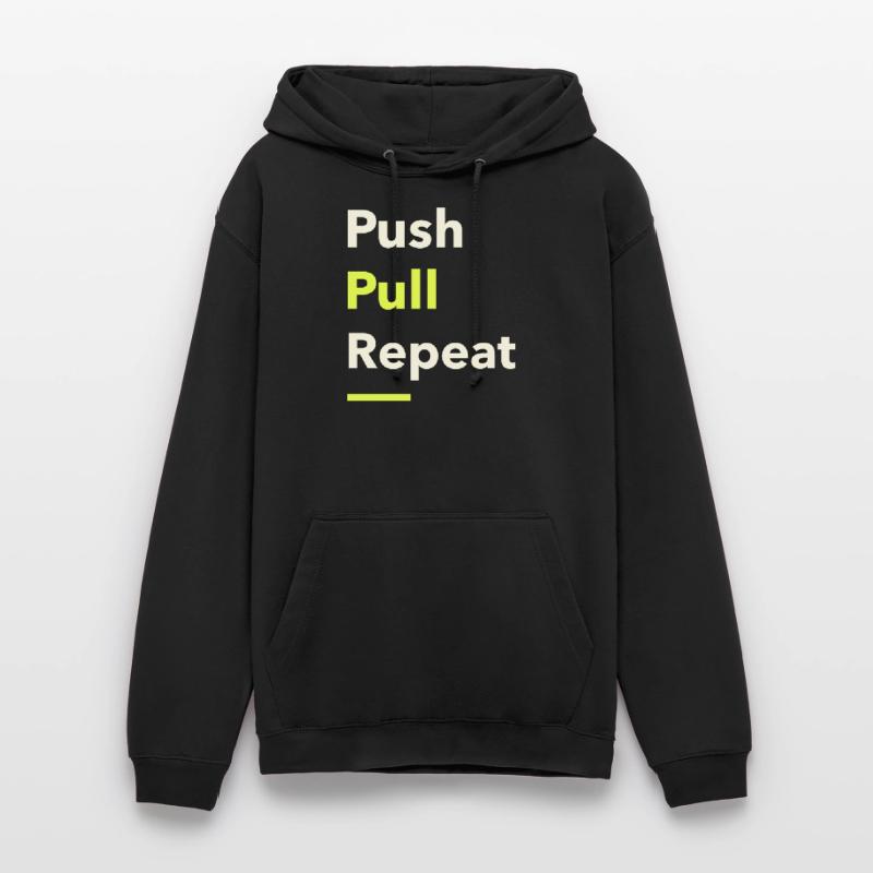 Push Pull Repeat Unisex Hoodie