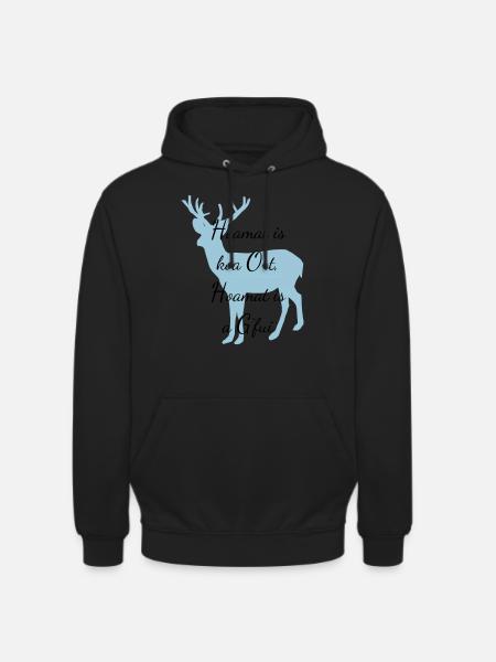 Hoamat G'fui - Unisex Hoodie - Schwarz