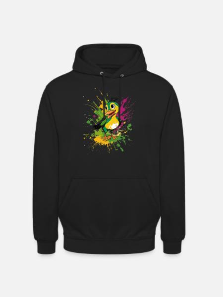 Fröhlichen Entlein - Unisex Hoodie - Schwarz
