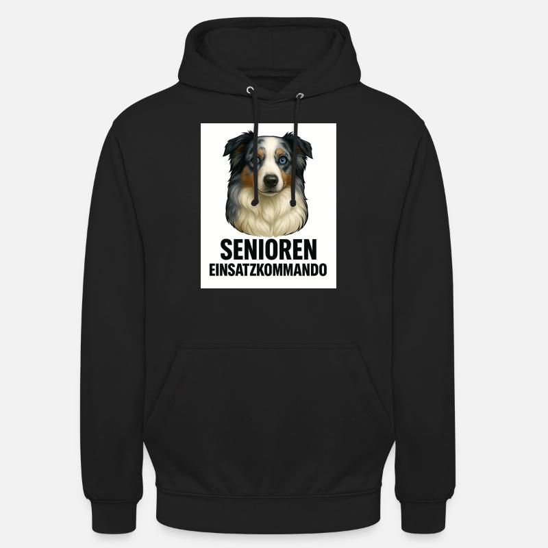 Systemrelevant auf 4 Pfoten - Unisex Hoodie - Schwarz