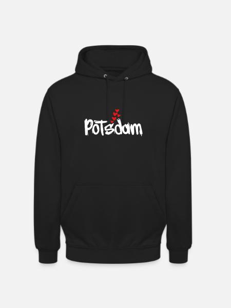 Potsdam - Unisex Hoodie - Schwarz